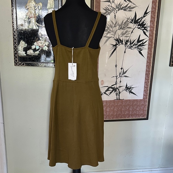 Universal Thread Olive Mini Dress - Picture 3 of 6
